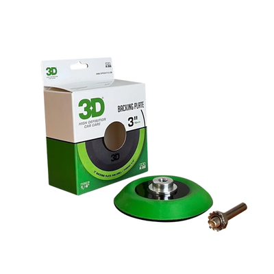 3D Plato Adaptador 3" Backing Plate para Taladro