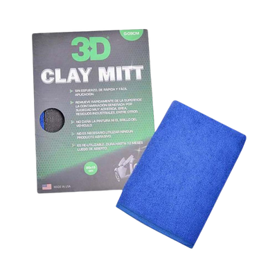 3D Clay Mitt - Guante Descontaminante Clay bar