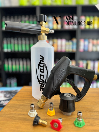 Combo Kit Conexión Hidrolavadora + Foam Lance