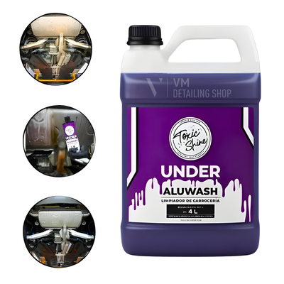 Toxic Shine Under Aluwash 4L - Desincrustante Acido  De Carrocería