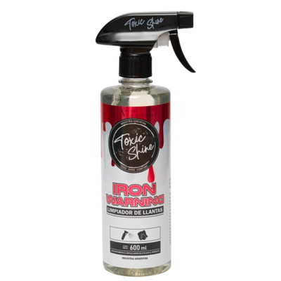 Toxic Shine Iron Warning 600ml - Descontamínate Férrico Para Llantas