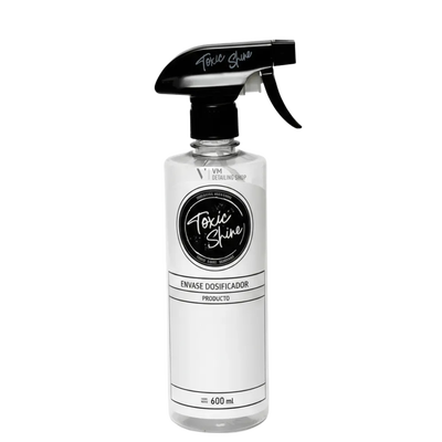 Toxic Shine Dosificador 600ml - Envase Pulverizador con Gatillo