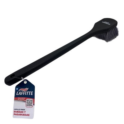 Laffitte Cepillo Largo Para Llantas Y Pasarruedas Gris