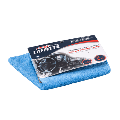 Laffitte Microfibra Multiuso 35x35 T Azul/Naranja