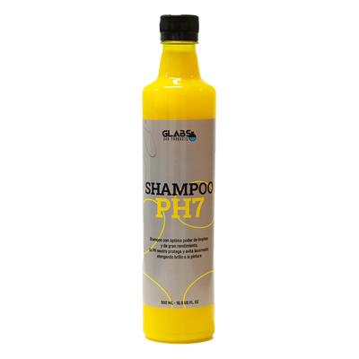 Glabs Shampoo Ph7 500ml - Ph Neutro Sin Cera