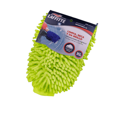 Laffitte Manopla de lavado rasta  XL- Guante de lavado