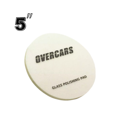 Overcars Pad  De Fieltro 5" - Pulido De Vidrios y Cristales