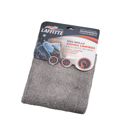 Laffitte Microfibra Multiuso Premium 40x40 Gris