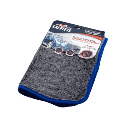 Laffitte Microfibra de secado  60X40 Borde de Seda