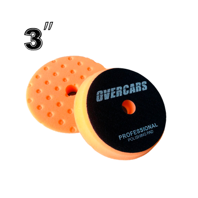 Overcars Pad Espuma 3" Dual Naranja - Corte Medio