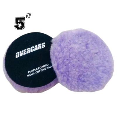 Overcars Pad De Cordero 5" Violeta - Rotativa