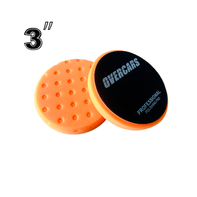 Overcars Pad De Espuma 3" Ccs Naranja - Corte Medio