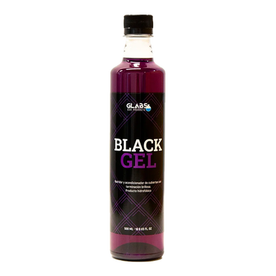 Glabs Black Gel 500ml - Acondicionador De Neumáticos En Gel