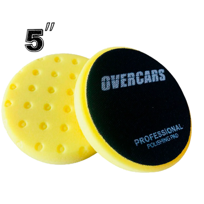 Overcars Pad De Espuma 5" Ccs Amarillo - Corte Alto