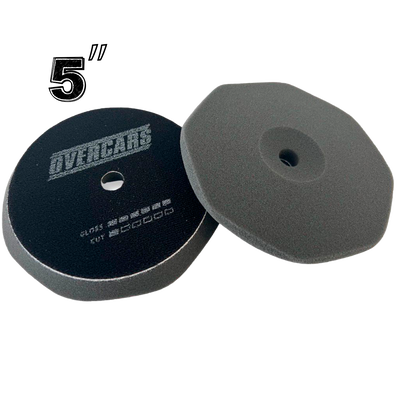 Overcars Pad Espuma 5" Hexagonal Negro - Polish