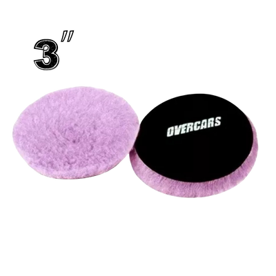 Overcars Pad De Cordero 3" Violeta - Rotativa