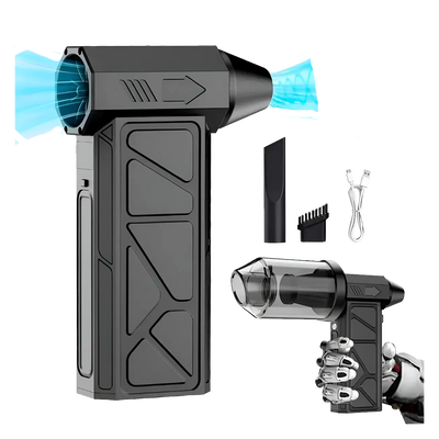 Mini Turbo Fun Sopladora Y Aspiradora Inalámbrica