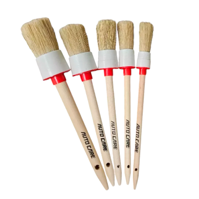 Autocare Set X 5 Brochas Detailing - Pinceles Detalladores