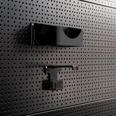 Soporte De Pared Premium 2 En 1 Pulidora Rotoorbital 5" Con Porta Cable