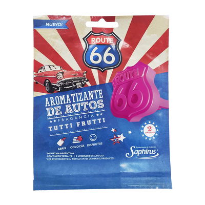 Aromatizante Route 66 Tutti Frutti (2 unid)