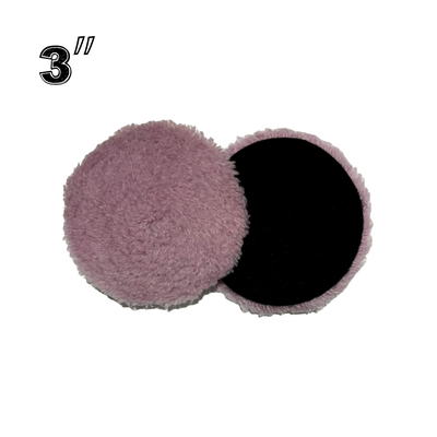 Km Pad De Cordero 3" Violeta Pelo Corto - Rotativa