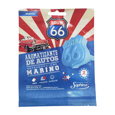 Aromatizante Route 66 Marino (2 unid)