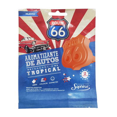 Aromatizante Route 66 Tropical (2 unid)