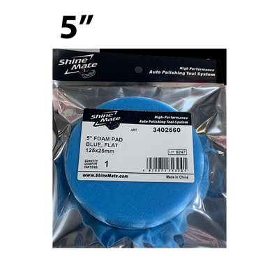 Shine Mate Pad Espuma 5" Polish Azul