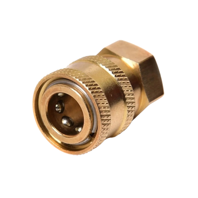 Acople Rapido A Bolas 1/4 - Bronce