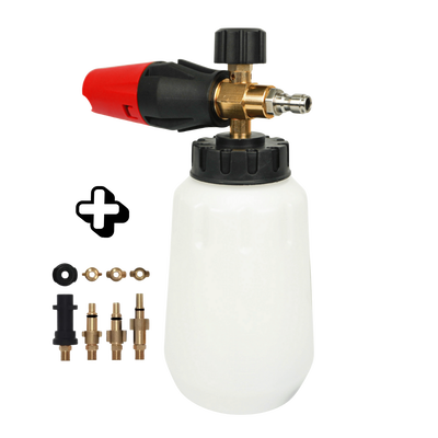 Combo Foam Lance Premium 1L + Adaptador para hidrolavadora - PROMO
