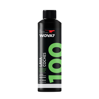Wova7 100 Lava Coches Premuim 500ml - Shampoo Espuma Activa