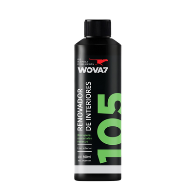 Wova7 105 Renovador De Interiores 500ml - Acondicionador De Plásticos