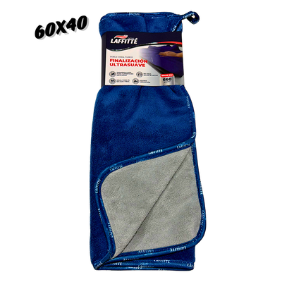 Laffitte Microfibra De Secado Doble Coral Fleece 60X40 - 660gsm