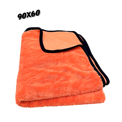 Microfibra Secado 90X60 Twist Loop - Naranja