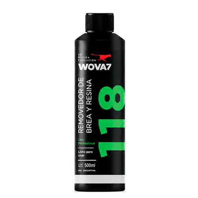 Wova7 118 Removedor de Brea y Resina 500ml