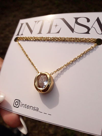 COLLAR AD CHUNKY CRISTAL