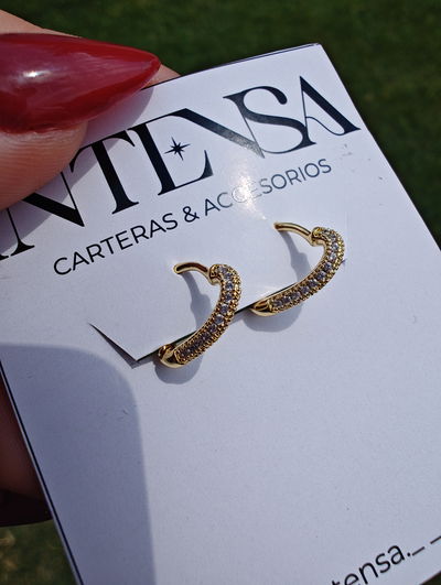 AROS CORAZÓN C/ STRASS