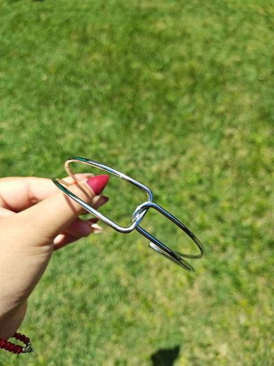 BRAZALETE SINA PLATEADO