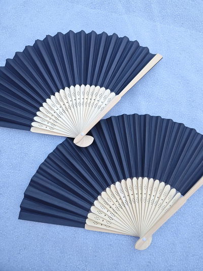 ABANICO CARTULINA NEGRO