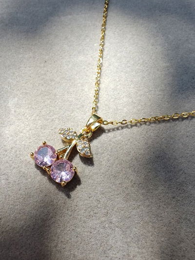 COLLAR AD CHERRY ROSA