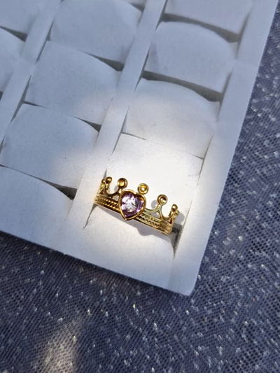 ANILLO AD QUEEN LILA