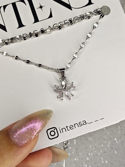 COLLAR AQ MINI FLOR
