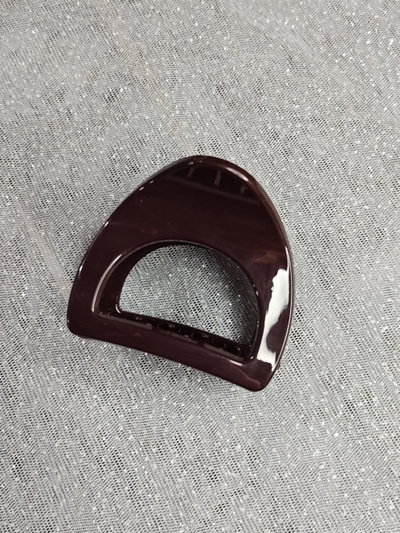 BROCHE LARA MARRON