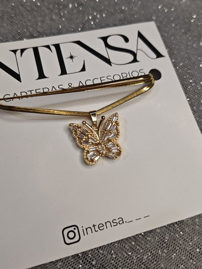 COLLAR AD MARIPOSA