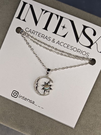 COLLAR AQ LUNA & DESTELLO