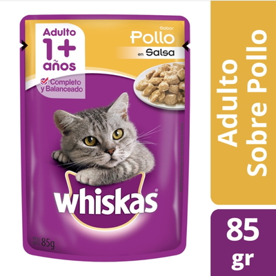 Sobrecitos gato adulto sabor pollo  