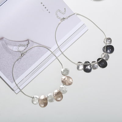 Collar Donatella Combinado de Aleación de Zinc