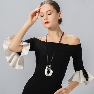 Collar Largo con Cordón Amanda Libre de Níquel