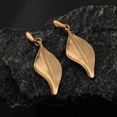 Aros Hoja Plateados en Aleación de Zinc