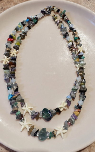 Collar Ruh piedras